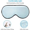 Natural Silk Kids Sleep Mask Eye Mask for Kids with