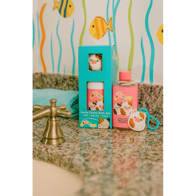 Squishmallows Lucky Charm Bath Set