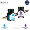 Monteverde 60ml Core Fountain Pen Ink Bottle (30ml Caribbean Blue