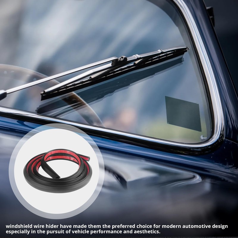 Sthovd 6.56 Ft Universal Car Wire Hider with Adhesive Backing