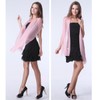 Fashionable Solid Color Chiffon Scarf - Soft Pink