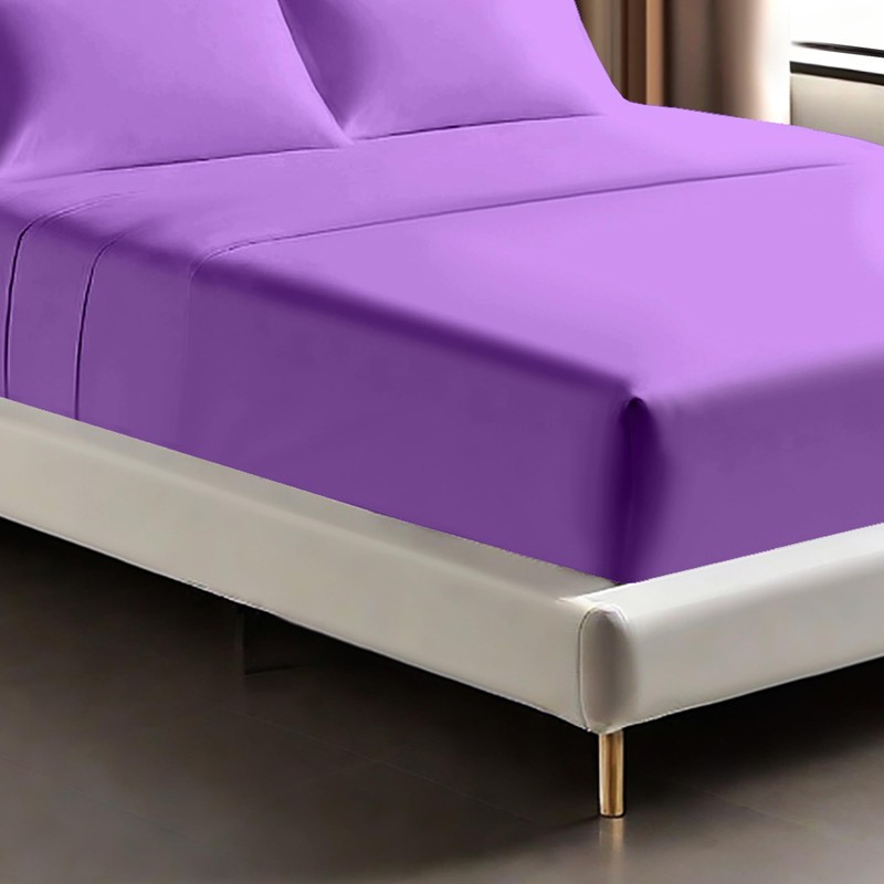Egyptian Cotton Fitted Sheets 25cm Deep Mattress Pocket 200 Thread