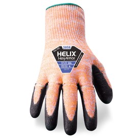 HexArmor Cut-Resistant Polyurethane Palm Knit Touchscreen Work Gloves | Helix® 2058 | Large