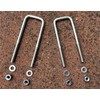 U Bolt Square M8 Thread 60mm Inner Width x 100mm