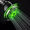 DreamSpa® PowerSpa® LED High Pressure Shower Head with 4 Settings