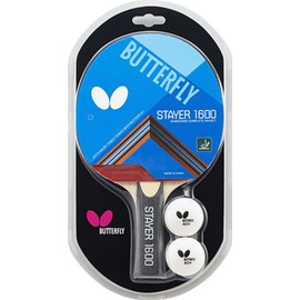 Butterfly 1600 17080 Table Tennis Rubber Covered Racket Leisure