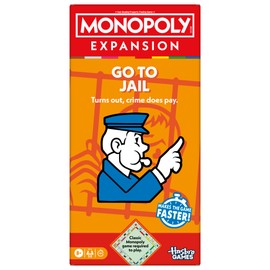 Monopoly Go to Jail EXPANSION (Classic Monopoly Game Required to Play) - English Version