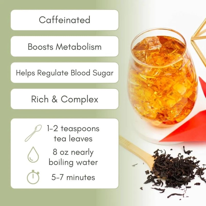 Organic Oolong Qilan Loose Leaf Tea - 1 oz Bag