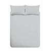 Plain Dyed Cotton Percale Grey Duvet Set 200TC 200 x