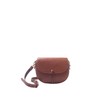 Hannah Bazaar UK Leather Saddle Bag - Brown