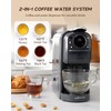 PURHUGO CHEF Multi-Capsule Espresso Machine, Brews Coffee or Hot Water,