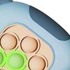 Quick Push Bubbles Game Toy Educational Decompression Light Up Pop