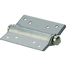 TRUSCO FH102-SUS-A Stainless Steel Free Hinge, Single Opening, Total Length 4.0 inches (102 mm), Pack of 2