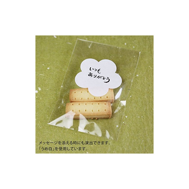 ONAO Washi Repair Stickers, Umewhite, 3.7 x 6.3 inches (9.5