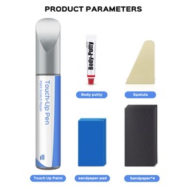 PARTS4EV Silver Lining Metallic(1J4) Touch Up Paint Repair Kit Compatible with Lexus - DIY Kit Exactly Matches Chips and Nicks