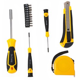 Dr. Camp Multi-Tool Kit, 13 Pieces, Includes Screwdrivers, Utility Knife, Tape Measure