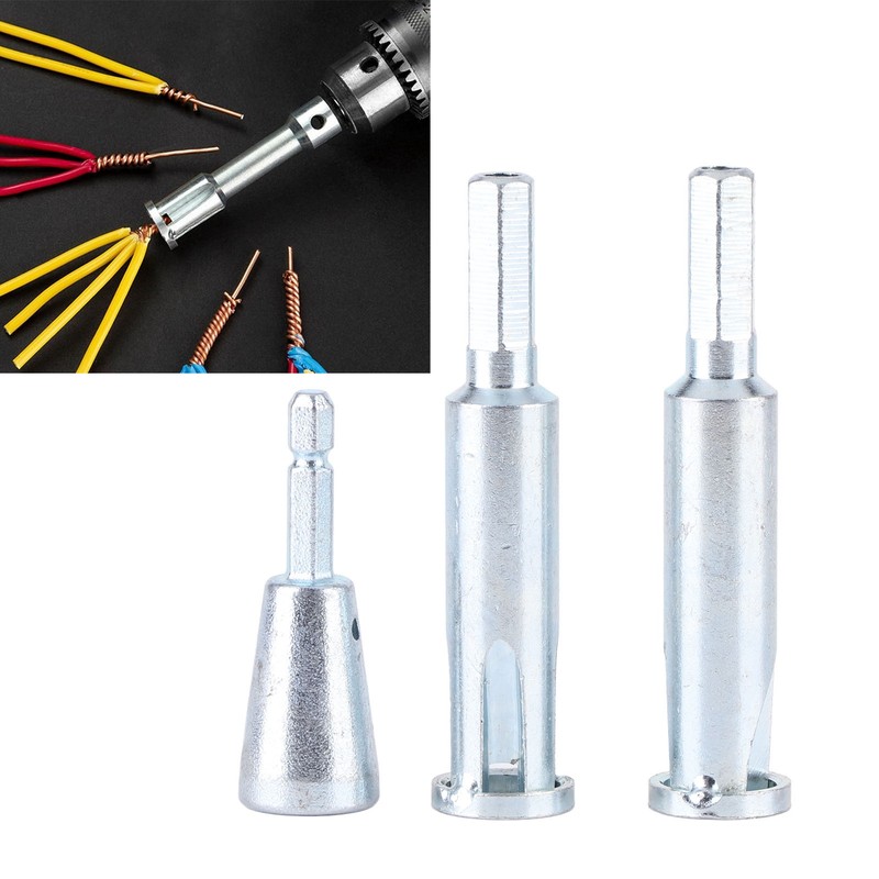 Wire Twisting Tool Drill Attachment Electrician Electrical Cable Stripper Nut