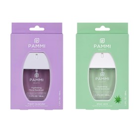 PAMMI PAMMI Hand Sanitizer Travel Size (2 Pack (Aloevera, Lavender))