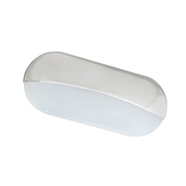 Dream Lighting 24V DC Cool White Waterproof Exterior LED Half Oval Indicator/Courtesy/Step/Stairway Light for RV Marine Boat Motorhome Caravan Camper Truck