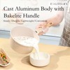 ESLITE LIFE Nonstick Cookware Sets, 7 Pcs Ceramic Coating Pots