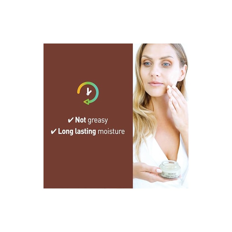 Herbal Night Cream - Dry Skin by Moraz for Unisex