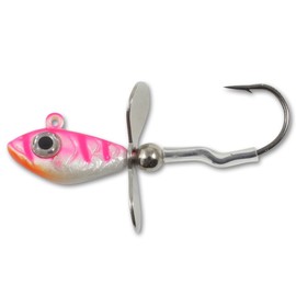 Northland Tackle Whistler Jig, Assorted Sizes and Colors, 1/32 Oz, UV Electric Perch
