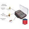 Wild Water Fly Fishing Premium Dry and Nymph Assortment, 66