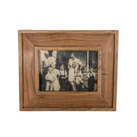 Foreside Home and Garden 5X7 Inch Natural Wood Picture Frame with MDF & Glass by Foreside Home & Garden