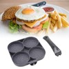 4 Hole Frying Pan Non Stick Heat Resisting Omelet Pan