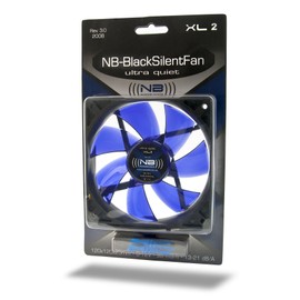 (((noiseblocker))) BlackSilentFan XL-2 - 120x120x25mm - 3Pin - 1500rpm - 24dbA - 98m3/h