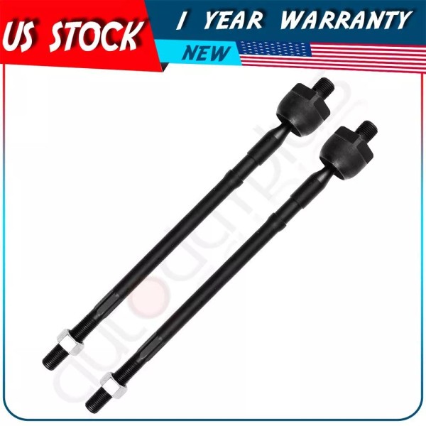 autodayplus Brand New 2 Suspension Kit Inner Tie Rod End