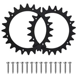 XTDMJ Pack of 2 Robotic Lawnmower Spikes for Worx Landroid S/M, 210 mm Lawn Mower Robot Nails, Stainless Steel Spikes Countersunk Screw Hole Deburring, 14 Self-Tapping Screws