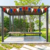 1ABOVE 10M Red White and Blue Bunting Garland Union Jack