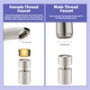 Hibbent NSF/ANSI/CAN 61 Certified Faucet Aerator, CUPC Certification 360 Degree
