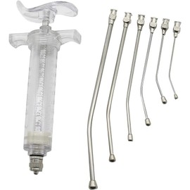 FULAIERGD 20 ml Syringe with 6 Pieces Harvest Tubes Baby Bird Cockatiel Budgie Parrot Pet Hand Rearing Feeding Syringes (20 ml)