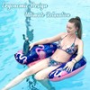 Extra-Large Inflatable Pool Float Chair - 2 Pack, Oversized Floating