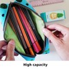 Cactus Pencil Case Students Canvas Pen Bag Pouch Stationary Case