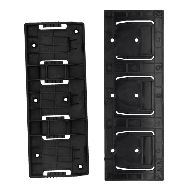 Power Tool Battery Holder Set 3 Hole Mount Ready Dock