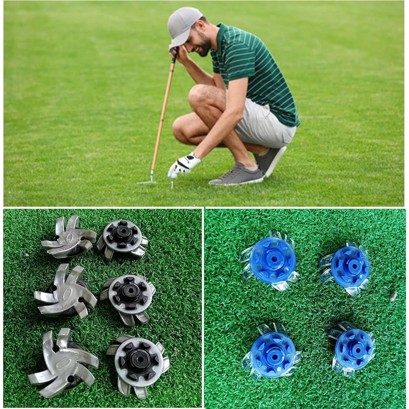 Golf Spike Tacks, 24 Pieces, Replacement Spike Tacks, Golf Shoe