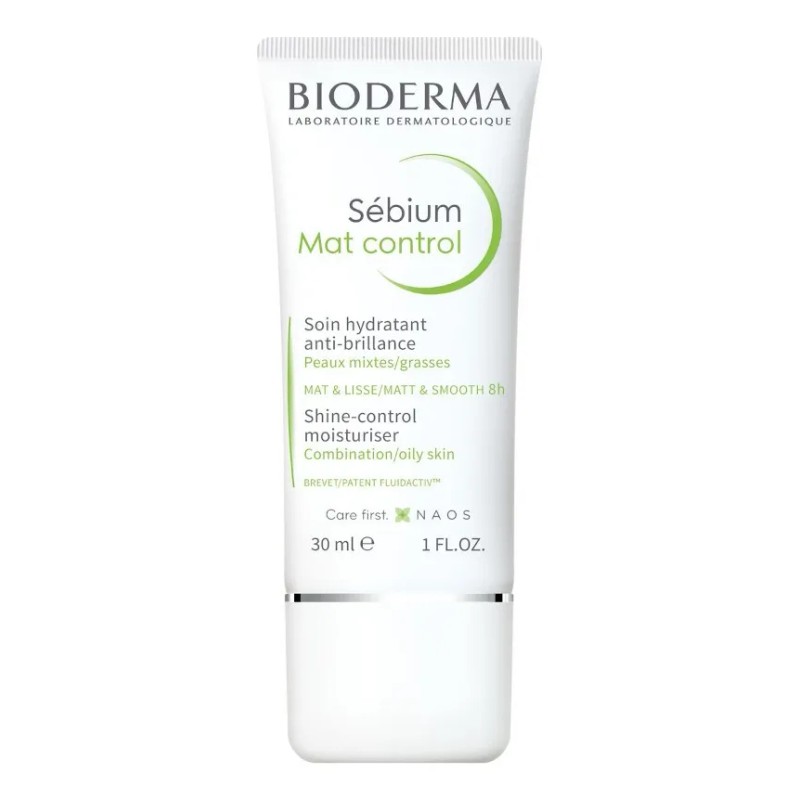 Bioderma Sebium Mat Control 30ml Grasa Día Noche