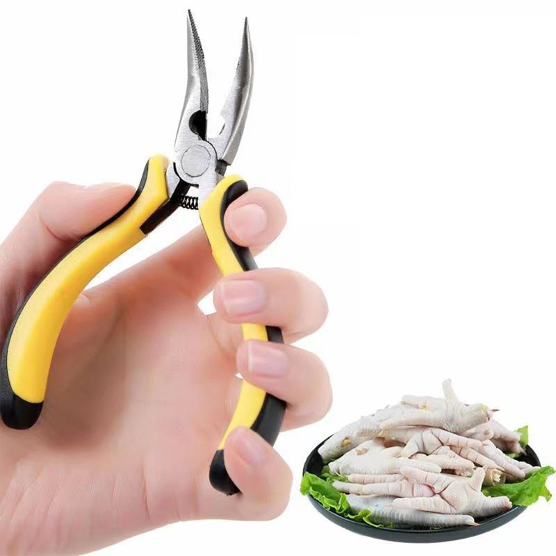JISADER Chicken Feet Boneless Plier Bone Remover 5.12'' Fish Bone