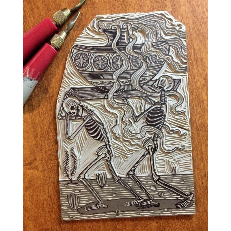 Linoleo para Grabado 20x30cm