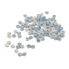 100Pcs Fretboard Dots Natural Abalone Shell Bright Color Round Guitar