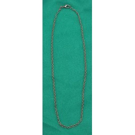 Pepperlonely Antique Bronze Lobster Clasp Link Chain Necklaces 20" Lot of 2 New