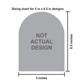 StickerTalk Instructions Caution Automatic Door Vinyl Sticker, 5 inches by 6.5 inches