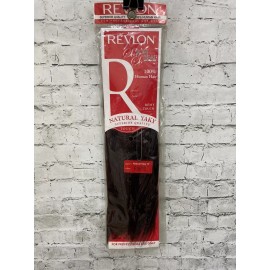 Revlon #F1B/33 Revlon 100% Human Hair Weaving extension 10" NIP Off black/dark Auburn
