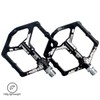 LYCAON Bike Bicycle Pedals, Light Aluminum Alloy Casting Body, 2DU