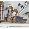 Deco 79 Wood Duck Decorative Sculpture Home Decor Statues, Set