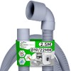 Drain Hose Washing Machine and Dishwasher 2.5 m Diameter 19/22