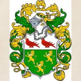 CafePress Rooney Family Crest Tote Bag Natural Canvas Tote Bag, Reusable Shopping Bag